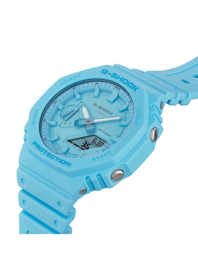 CASIO Resin Analog+Digital Wrist Watch GA-2100-2A2DR - Image 3