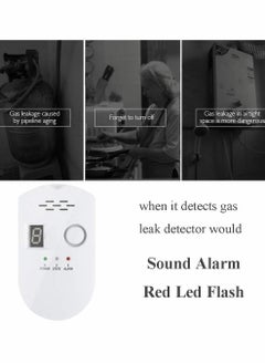 Generic Ultra-Sensitive Natural Gas Detector with Digital Display - Flammable Gas Pipeline Alarm Sensor for Enhanced Safety and Detection  - Image 5