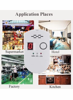Generic Ultra-Sensitive Natural Gas Detector with Digital Display - Flammable Gas Pipeline Alarm Sensor for Enhanced Safety and Detection  - Image 4