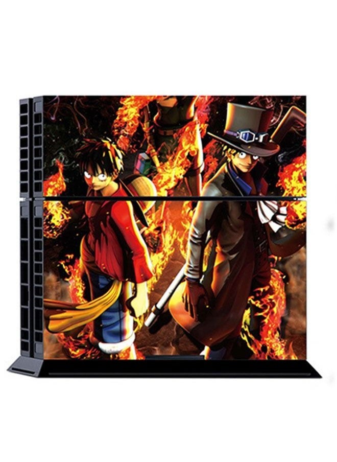 PS4 Console Skin Stickers Cover Set, PS4 Console Edition Cartoon Skin Sticker Full Cover - Image 3