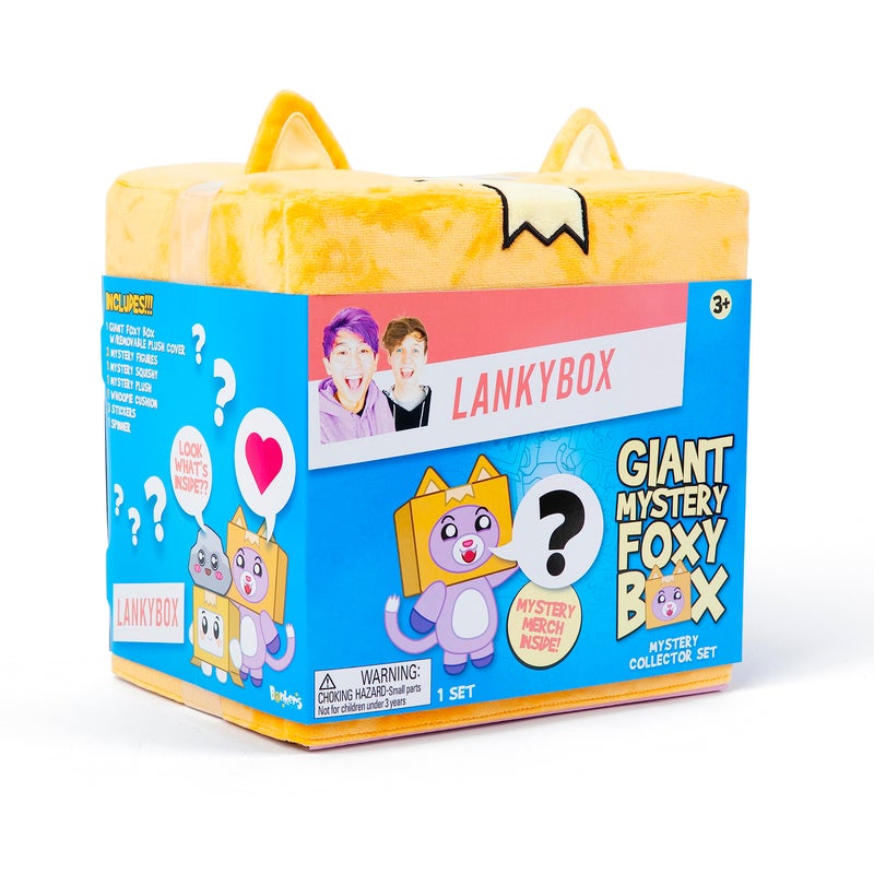 LankyBox Giant Foxy Mystery Box Foxy Mystery Box with 10 Exciting Toys to Discover Inside, Officially Licensed Merch - Image 2
