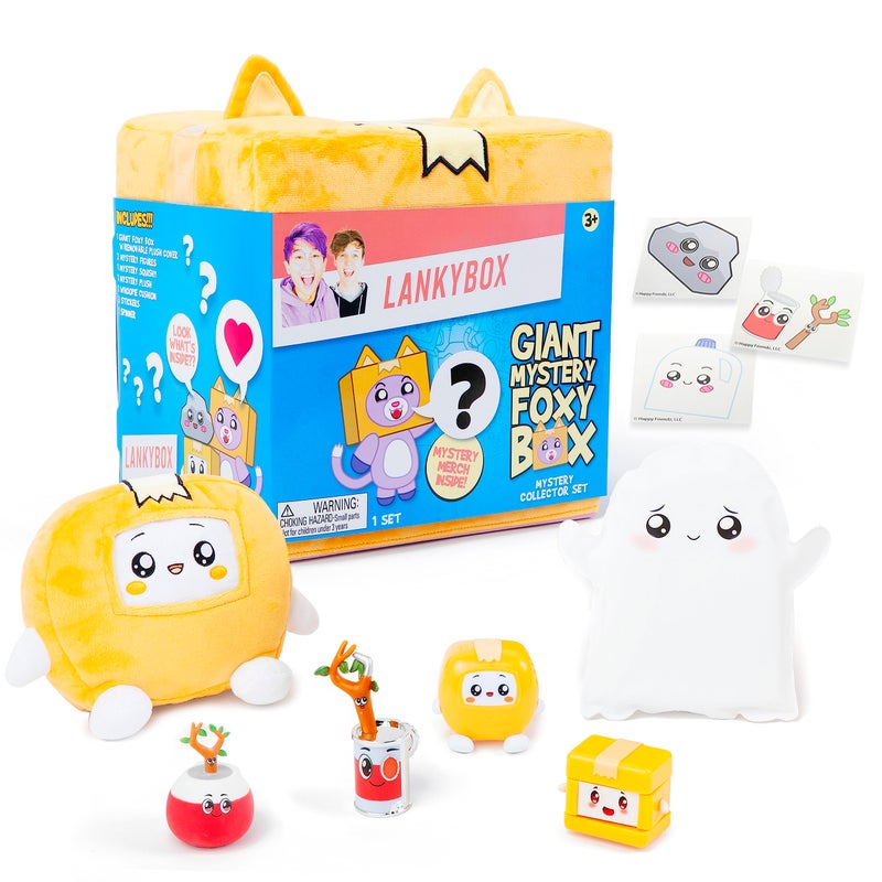 LankyBox Giant Foxy Mystery Box Foxy Mystery Box with 10 Exciting Toys to Discover Inside, Officially Licensed Merch - Image 4