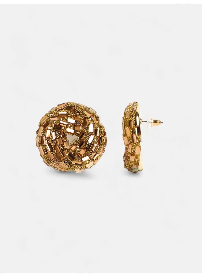 SOHI The Nodum Stud Earrings