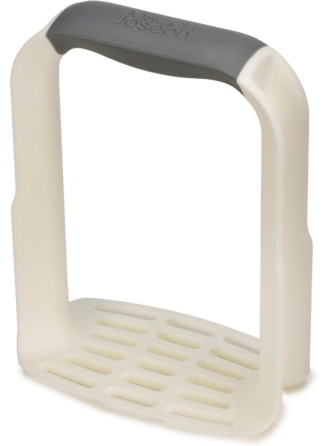 Joseph Joseph Duo Easy-grip Potato Masher White - Image 1