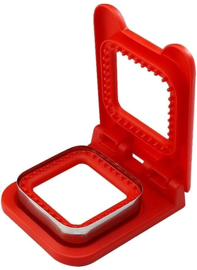 ECAPT ECAPT Sandwich Cutter and Sealer Sandwich Crimpers Sandwich Sealer Square Bread Sandwich Maker Mold Sandwich Press DIY Cookie Cutter for Kids Boys Girls  - Image 1