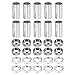 MECCANIXITY MECCANIXITY G4 Lamp Hardware Fixtures Kit, with M10 Thread Lamp Pipe Hex Nut Socket Cap Fit for G4 Bulb Socket, Pack of  - Image 2