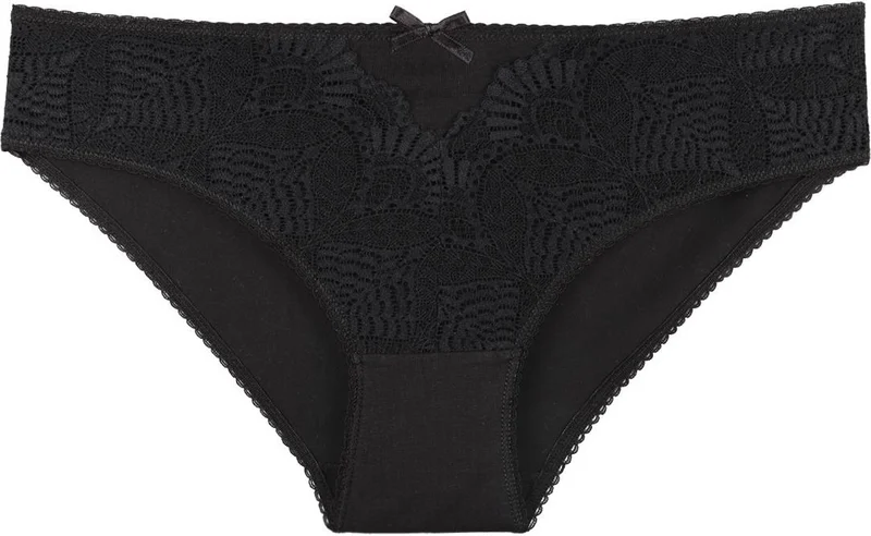 سينسو Women's Lace Detailed Slip 3-Piece Panties Set - KTS2076 (Wide Fit)