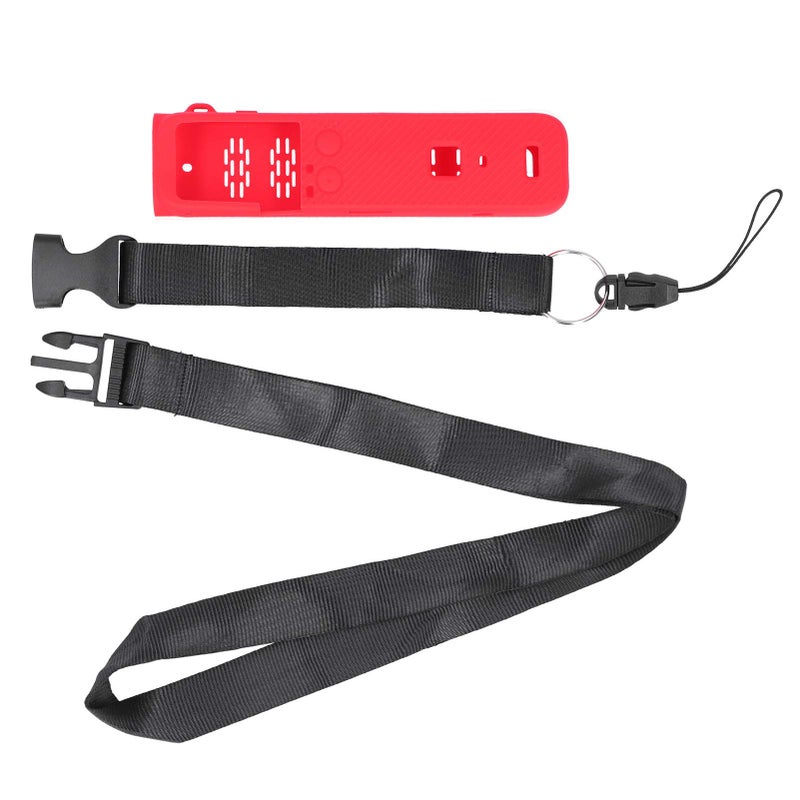 Large Silicone Protective Case with Lanyard for Pocket 2 Camera Anti Slip Durable Cover - Image 2