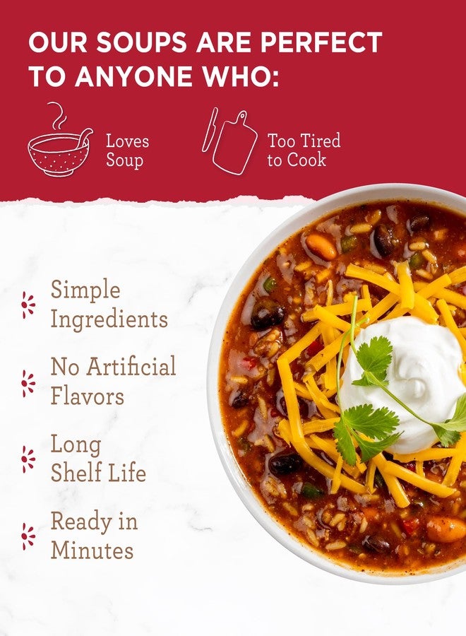 READYWISE - Simple Kitchen, Soup Sampler, Variety Pack, 8 Servings Per Pouch, Soup Mix, Family Size, Gluten Free Options, Freeze Dried Food, Soup for Family, Pack of 8 - Image 3
