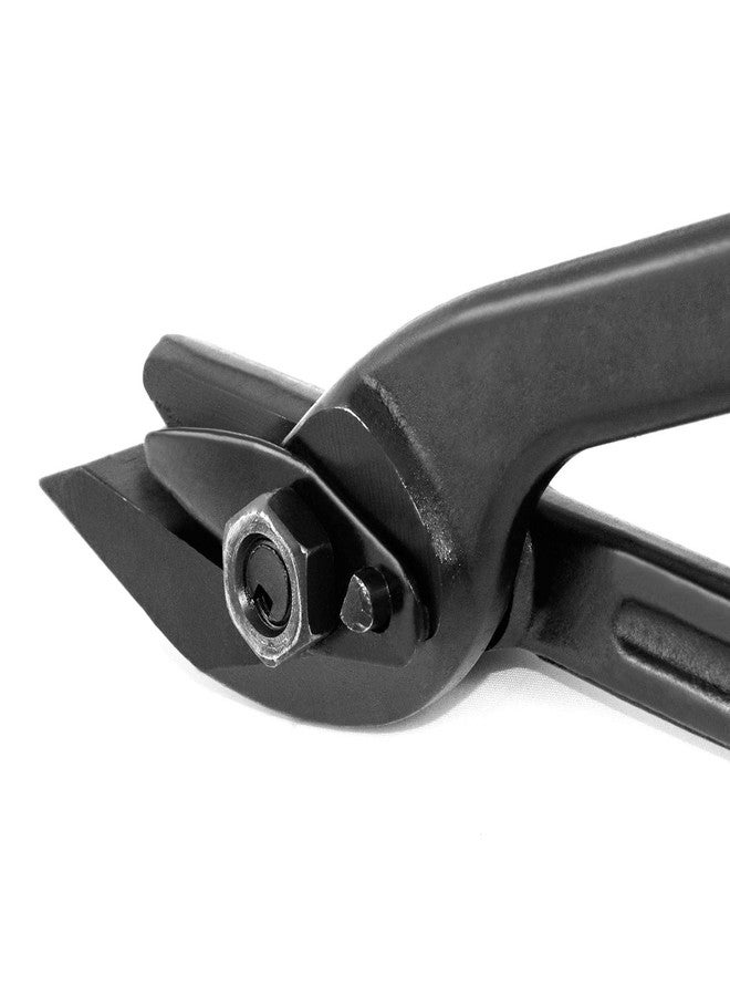 كيو دبليو او ار كي قاطعة أشرطة متينة من QWORK مقاس 12 بوصة للفولاذ والبوليستر (PET) والبولي بروبيلين (PP)، أشرطة بعرض يصل إلى 13/16 بوصة وسمك 0.05 بوصة، عبوة واحدة - Image 4