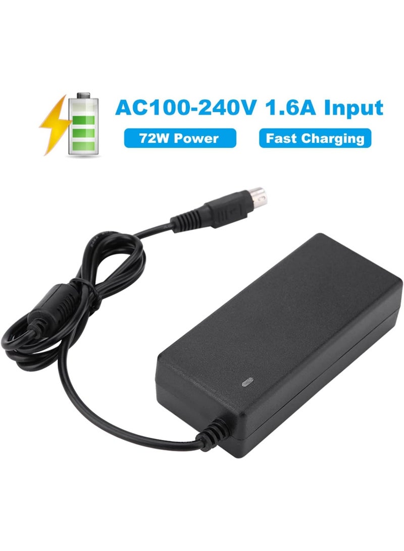 Terabyte Power Adapter compatible  for EPSON Bill Counter, 72W, AC100-240V 1.5A, 3-pin, Proprietary, Compatible with EPSON PS180 PS179, NCR RealPOS 7197 POS Thermal Receipt Printer - Image 2