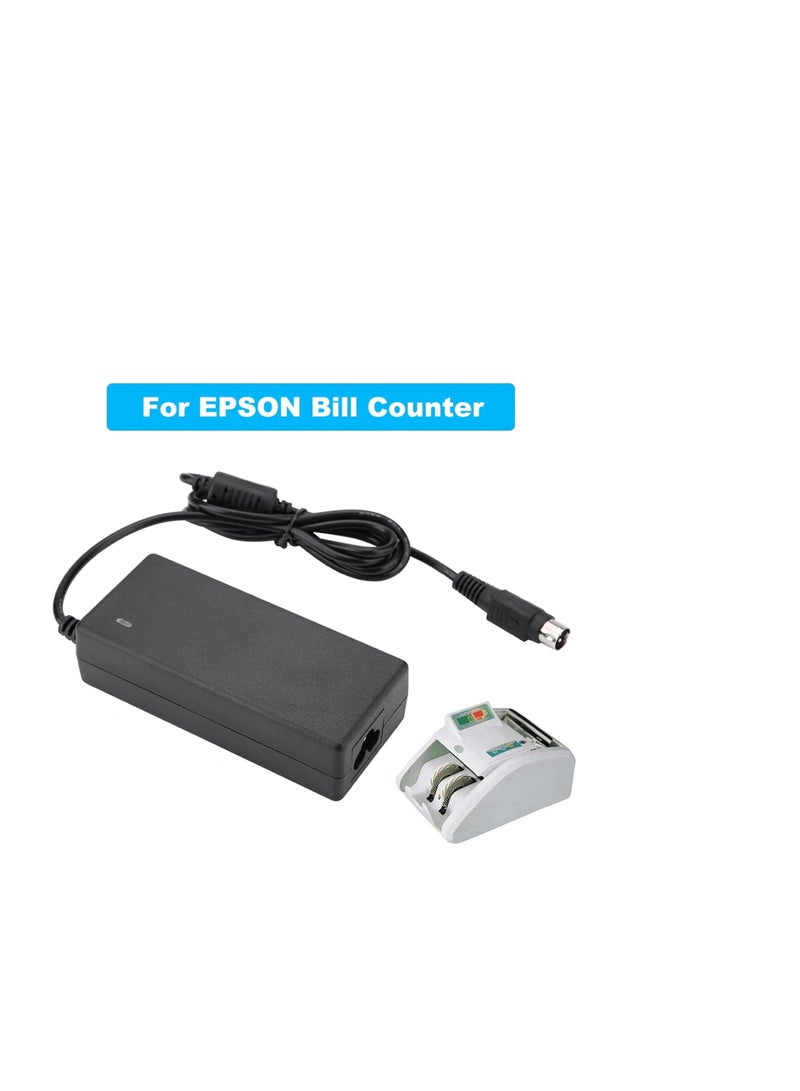 Terabyte Power Adapter compatible  for EPSON Bill Counter, 72W, AC100-240V 1.5A, 3-pin, Proprietary, Compatible with EPSON PS180 PS179, NCR RealPOS 7197 POS Thermal Receipt Printer - Image 5