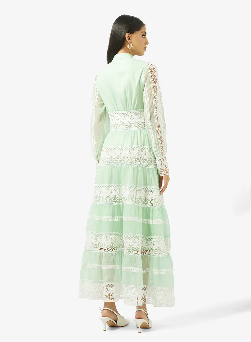 Khizana Lace A-line Dress