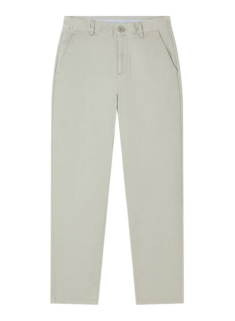 Giordano  Women’s High-Waist Twill Regular Tapered Fit Pant for Women | Best Price UAE