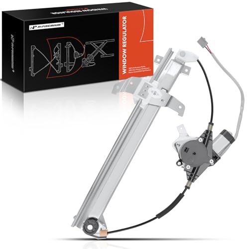 A-Premium Power Window Regulator with Motor Compatible with Lincoln Town Car Sedan Limousine 1993-1997 Front Left Driver Side - Image 1