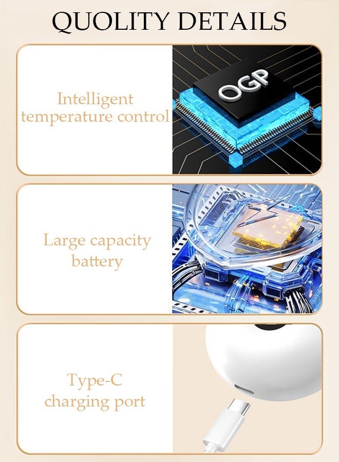 DUNISO Microcurrent Facial Massager Roller, Microcurrent Facial Device, Face Sculpting Tool for Instant Face Lift, Skin Tightening Wrinkle Removal Anti Aging Tool - Image 2