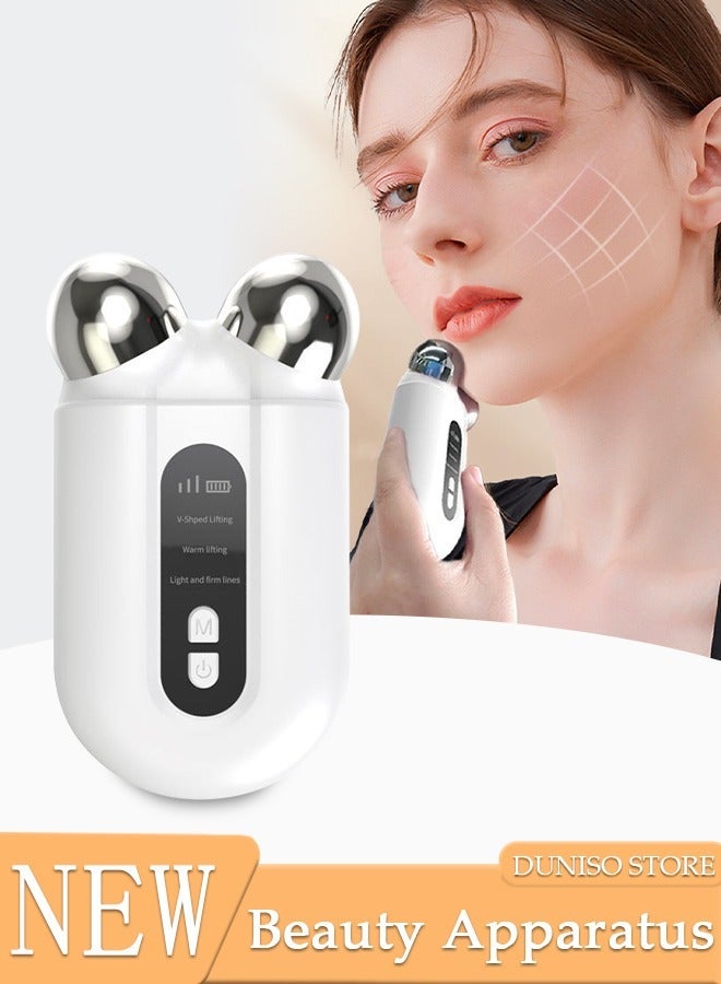 DUNISO Microcurrent Facial Massager Roller, Microcurrent Facial Device, Face Sculpting Tool for Instant Face Lift, Skin Tightening Wrinkle Removal Anti Aging Tool - Image 1