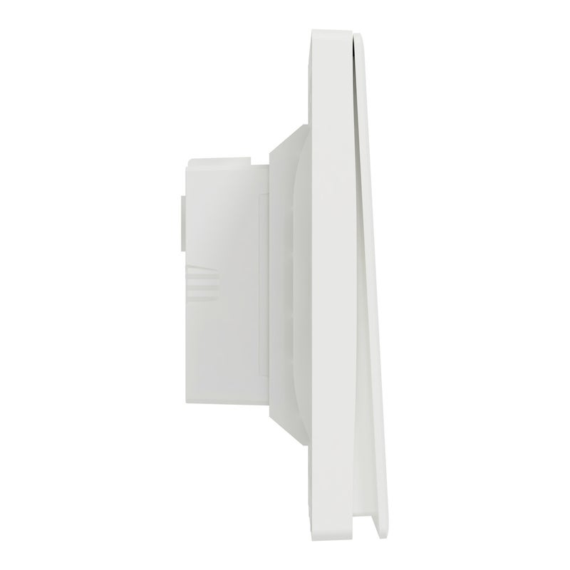 Schneider Electric مفتاح شneider Electric Vivace E 1-way، 16AX 250V، 1 مجموعة، تركيب مدمج، أبيض لامع من البولي كربونات - Image 4