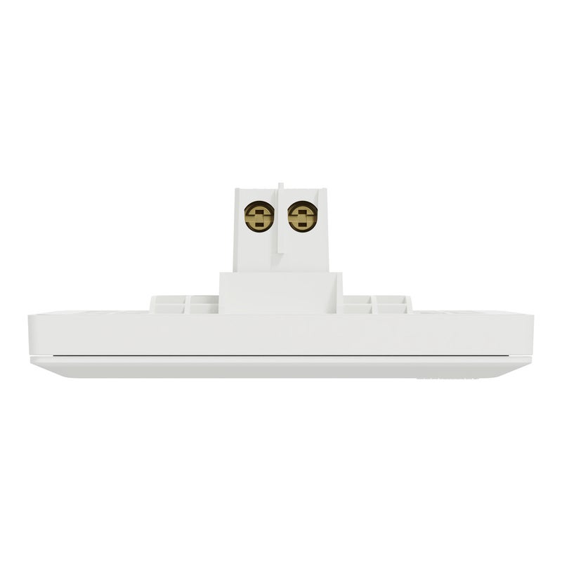 Schneider Electric مفتاح شneider Electric Vivace E 1-way، 16AX 250V، 1 مجموعة، تركيب مدمج، أبيض لامع من البولي كربونات - Image 3