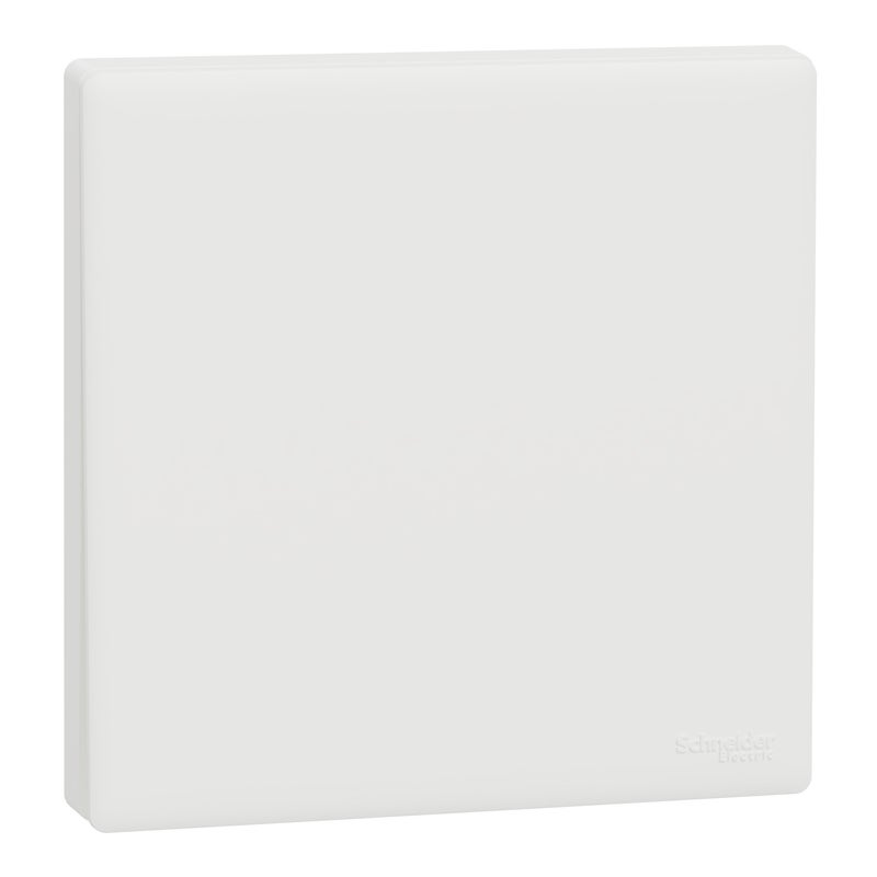 Schneider Electric مفتاح شneider Electric Vivace E 1-way، 16AX 250V، 1 مجموعة، تركيب مدمج، أبيض لامع من البولي كربونات - Image 1