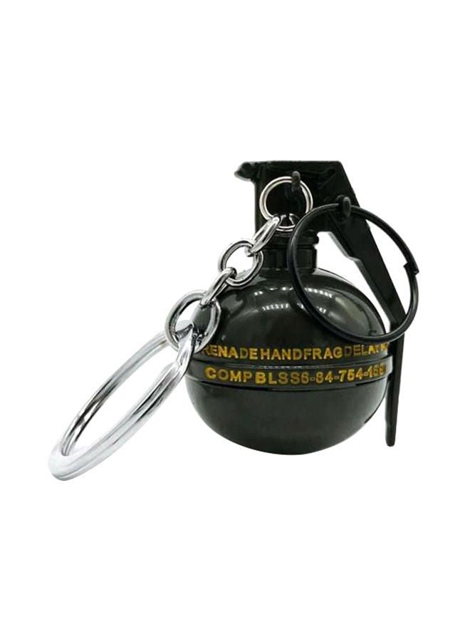 NIBEMINENT PUBG Game Battleground Grenade 3D Car Keychain - Image 1
