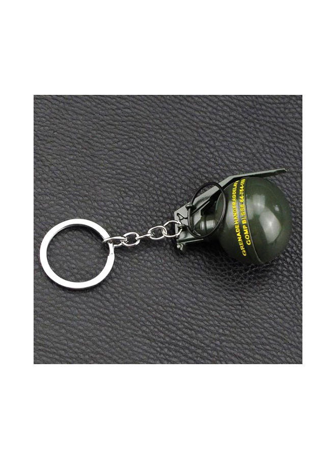 NIBEMINENT PUBG Game Battleground Grenade 3D Car Keychain - Image 2