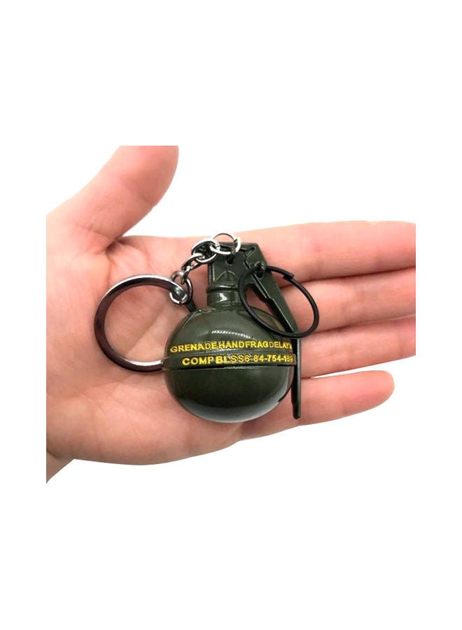 NIBEMINENT PUBG Game Battleground Grenade 3D Car Keychain - Image 3