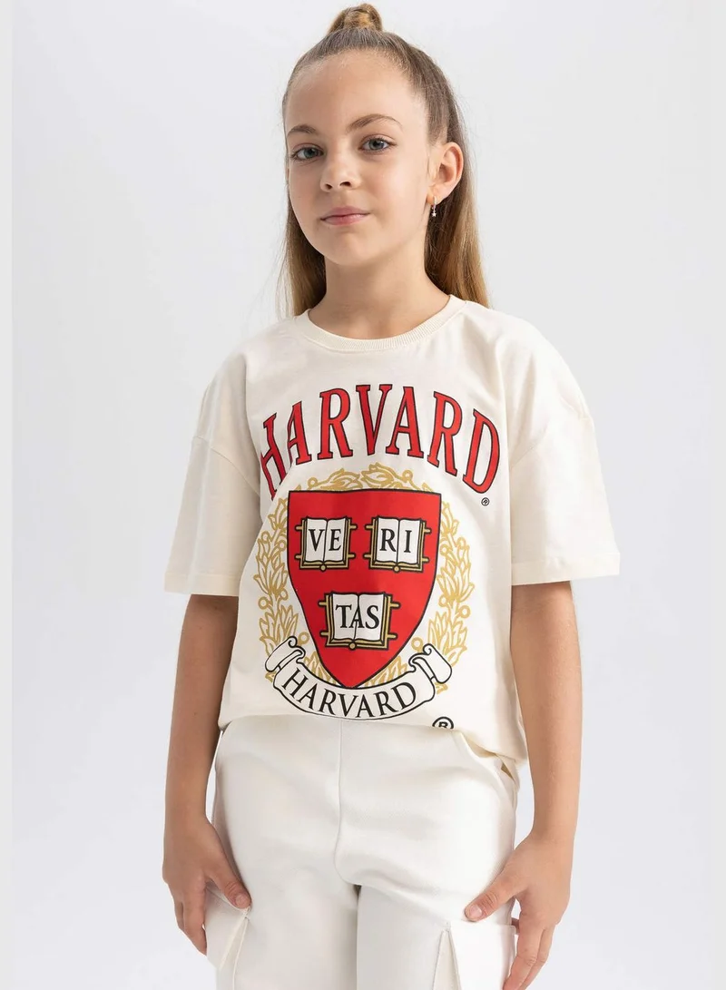 DeFacto Girl Oversize Fit Knitted Short Sleeve Body