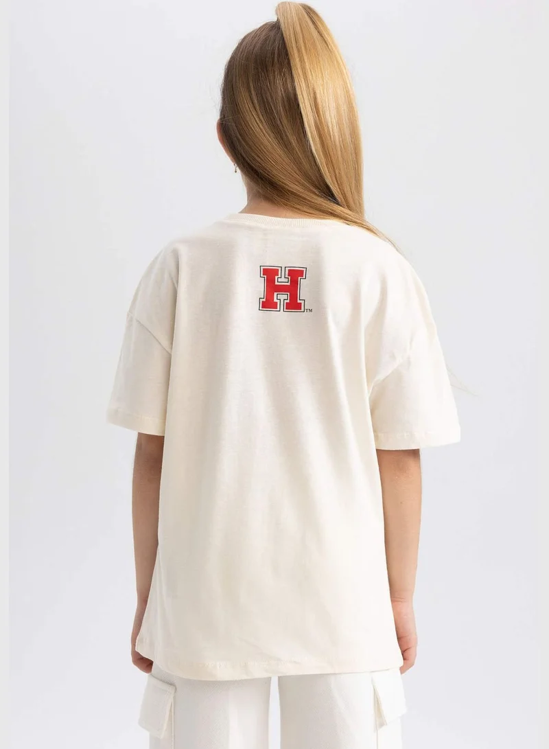 DeFacto Girl Oversize Fit Knitted Short Sleeve Body