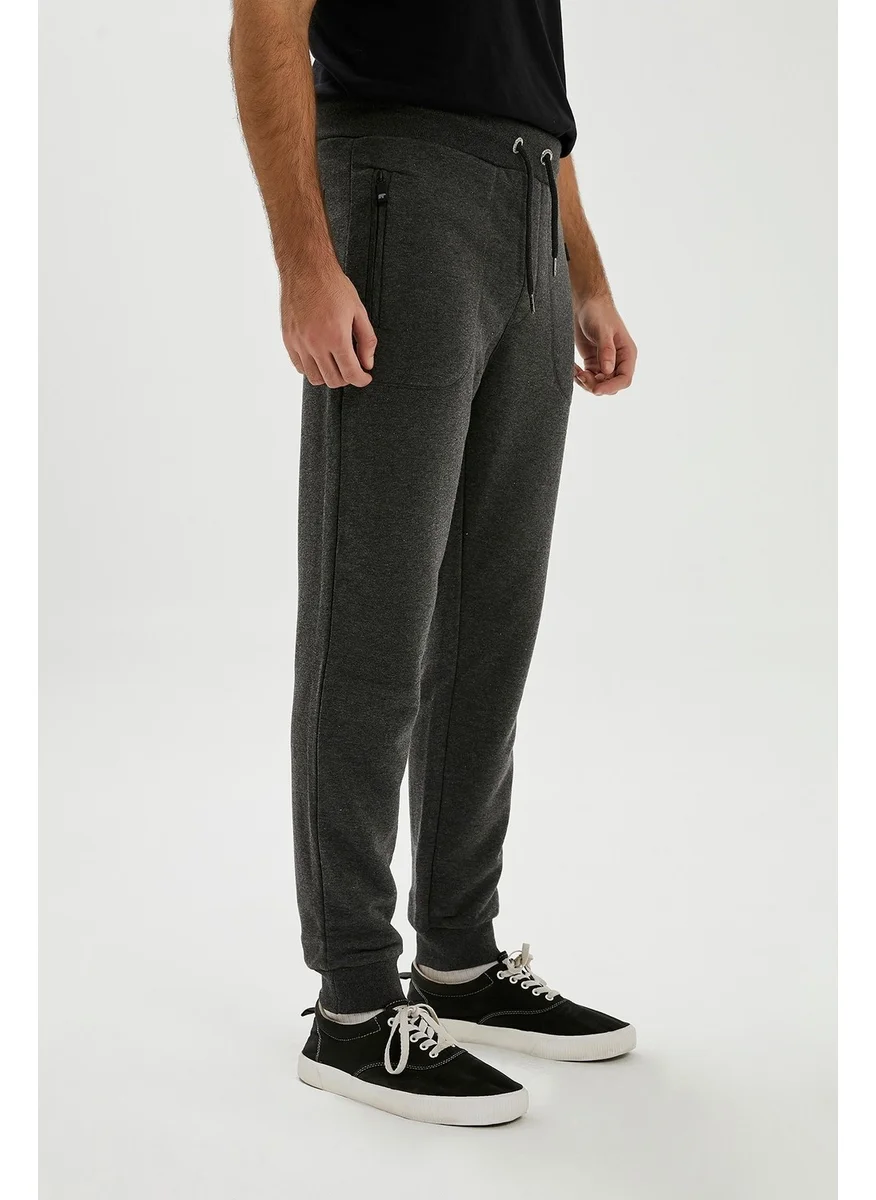 Bad Bear Backup Men's Gray Jogger Sweatpants