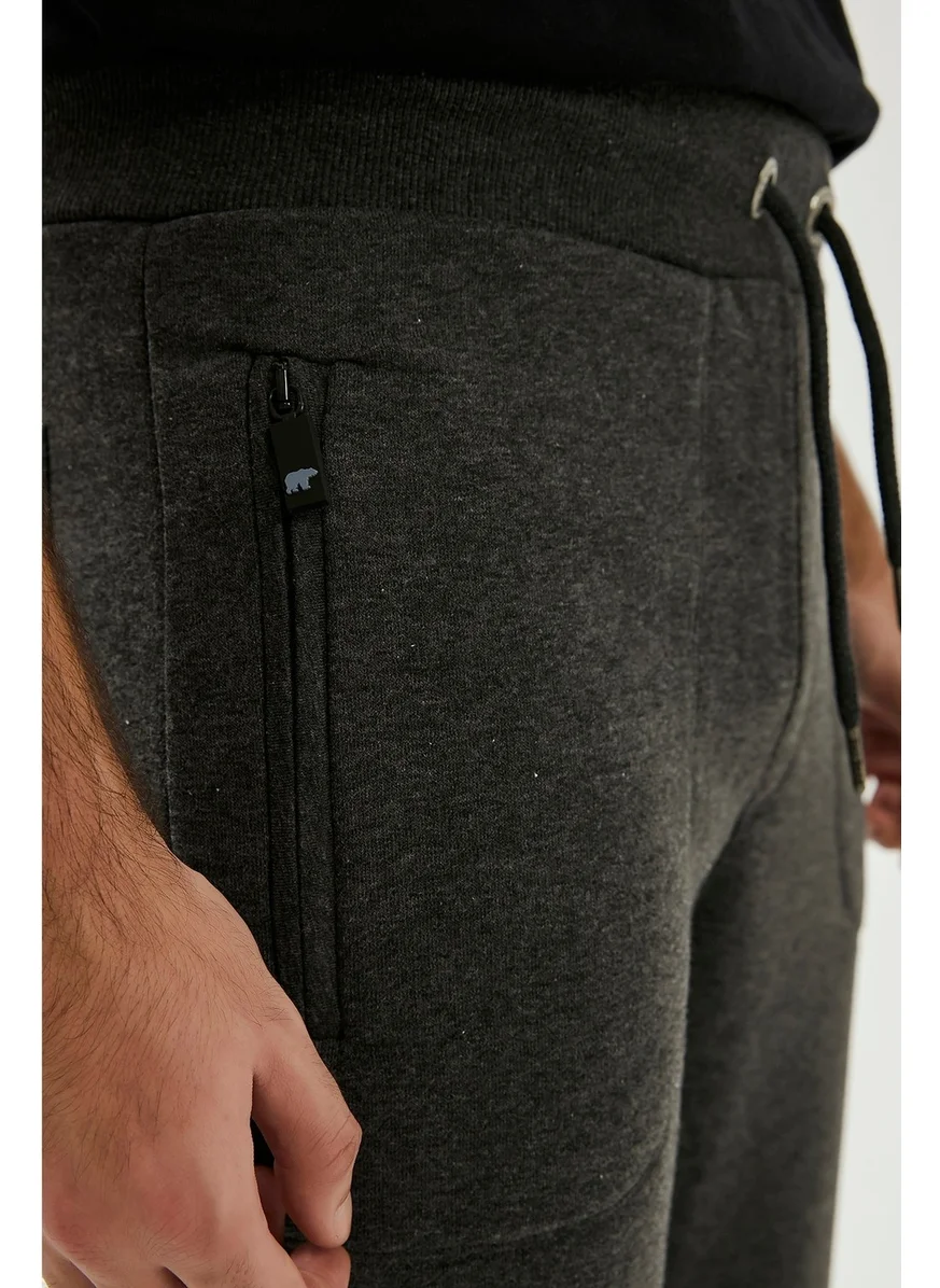 Bad Bear Backup Men's Gray Jogger Sweatpants