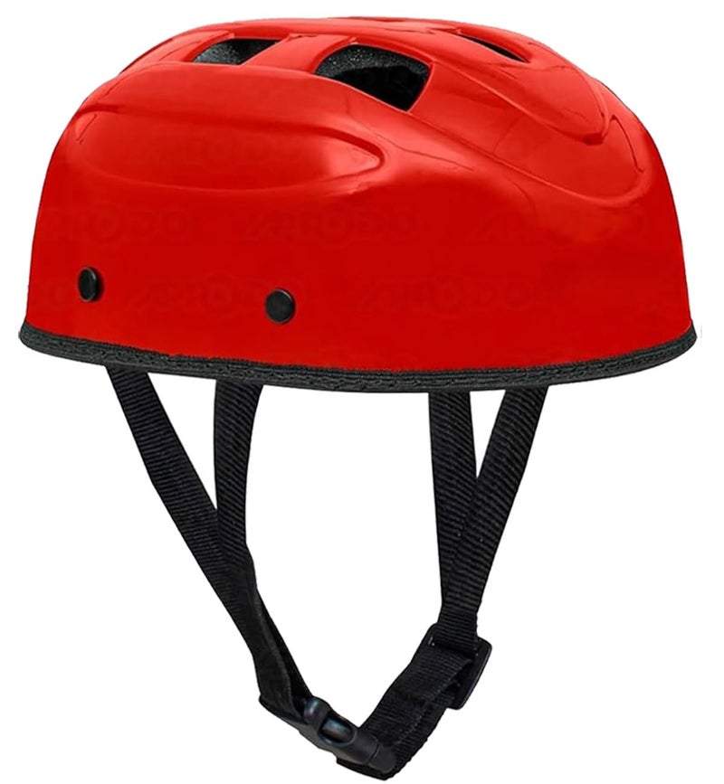 FELIDAE Skating Guard, Protective Skating Guard Kit for(6 to 14 Years) Kids,Boy & Girl Cycling Protection Set | Multi Sport Gear, Head Knee, Elbow & Palm Guard Safety Protective Kit (Small) (Red) - Image 3