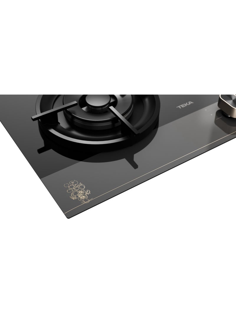 TEKA Van Gogh GBC 64 VB VG Van Gogh Museum Edition. 60cm Gas on Glass hob with 4 cooking zones 4 112570241 Dark Grey and Black Glass - Image 4