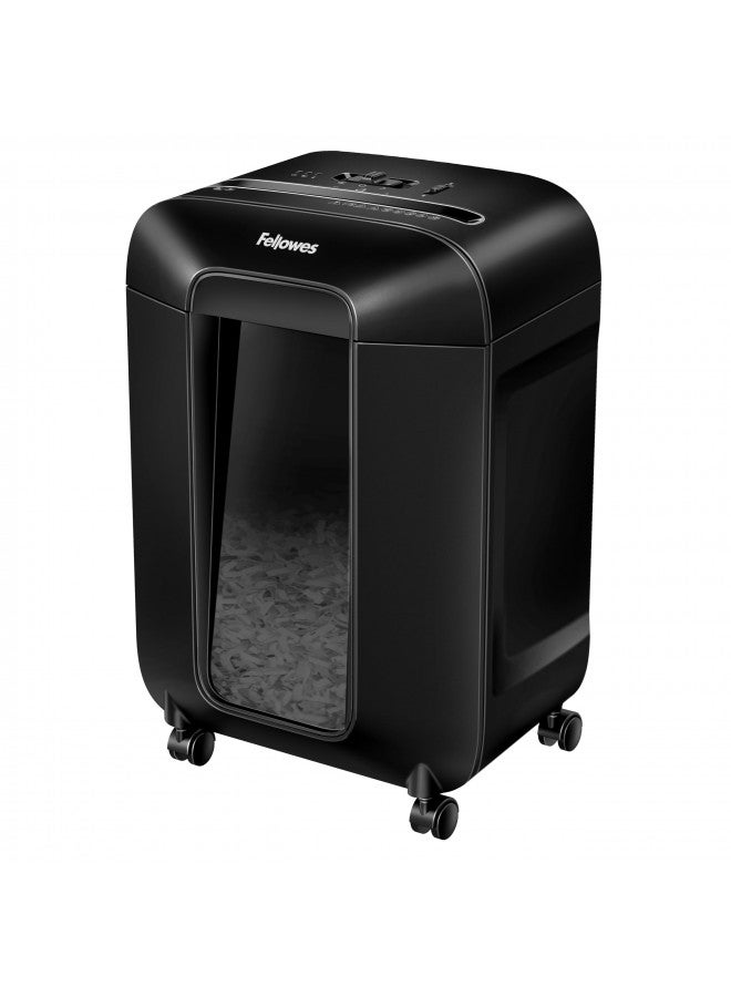 Fellowes LX85 12-Sheet, P4 Cross-Cut Home Office Paper Shredder with SafeSense - Image 1