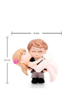 iDream iDream Resin Couple Showpiece – Romantic Birthday Gift for Boyfriend/Girlfriend, Elegant Decorative Figurine for Love and Special Occasions (White)  - Image 2