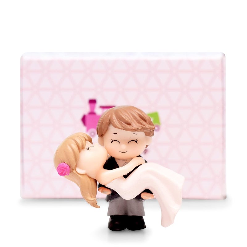 iDream iDream Resin Couple Showpiece – Romantic Birthday Gift for Boyfriend/Girlfriend, Elegant Decorative Figurine for Love and Special Occasions (White)  - Image 3
