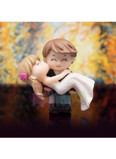 iDream iDream Resin Couple Showpiece – Romantic Birthday Gift for Boyfriend/Girlfriend, Elegant Decorative Figurine for Love and Special Occasions (White)  - Image 4