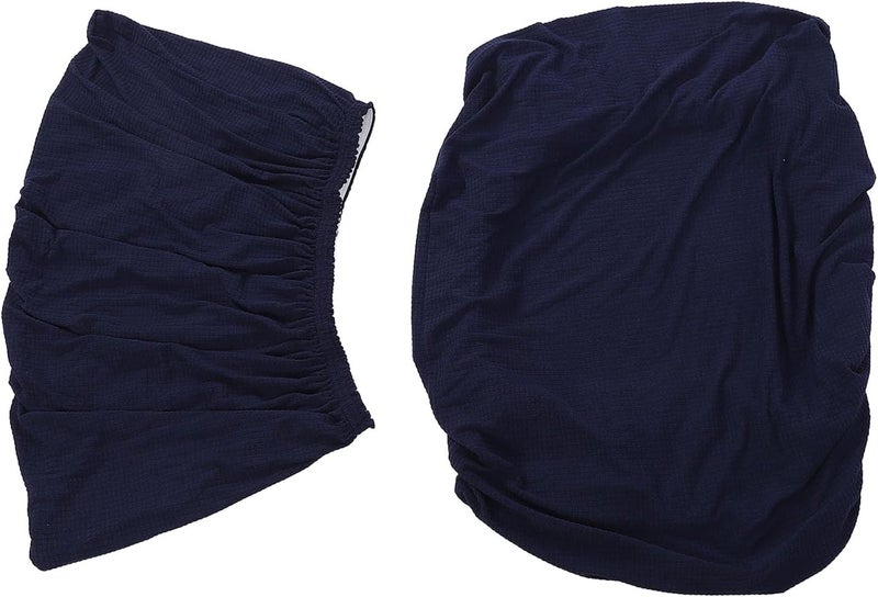 aqxreight RV Couch Covers RV Dinette Cushion Covers Water High Elasticity Sofa Slipcovers for RV Campervan Trailer with Dark Blue Backrest & Seat Cover - Image 1