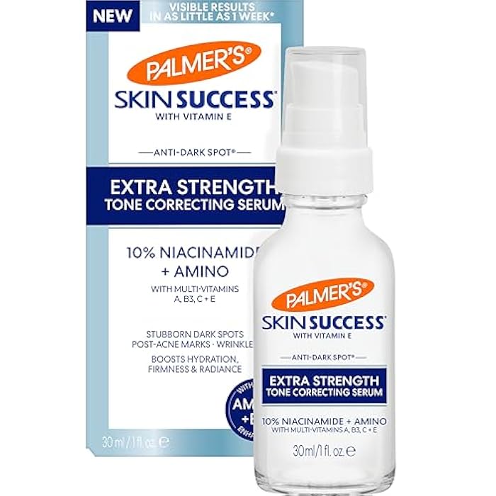 Palmer's Skin Success Extra Strength Tone Correcting Face Serum, 1.0 Fl Oz, Dark Spot Corrector for Discoloration, Age Spots and Post-Acne Marks - Image 1