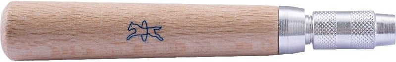 PFERD Needle File Holder, 1 pc. | 3-5/8 inch | Wooden File Handle | 16076 - Quick-mounting wooden handle designed for needle files: 5-1/2, 6-1/4, and 7 inch in length - Image 1