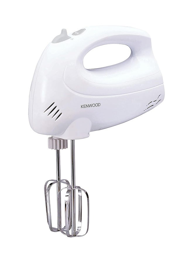 KENWOOD Stand Hand Mixer, 6 Speeds, Turbo Function, Double Stainless Steel Kneader and Beater 2.7 L 250 W HM430009 White - Image 2