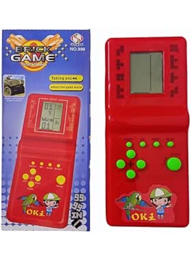 NKV'S Handheld Brick 9999 in 1 Video Game for Kids. Birthday & Rakshabandhan Gift. (Colour May Vary)