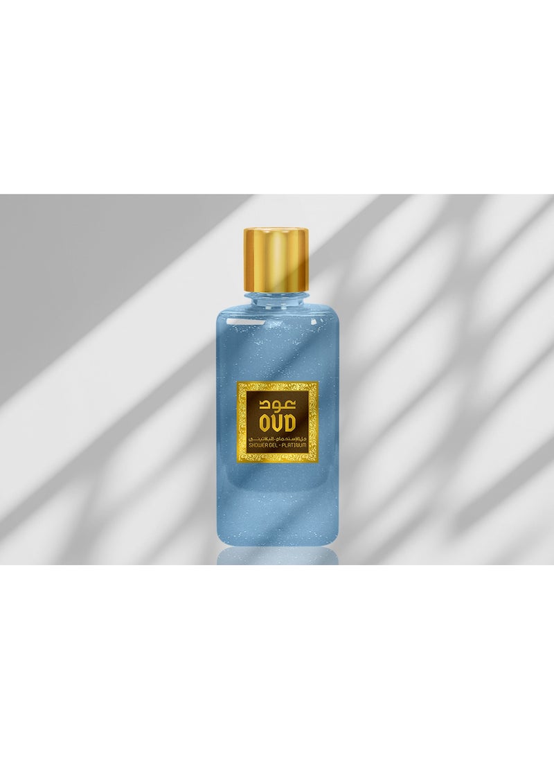 Oud Luxury Collection Oud Shower Gel - Platinum 300ml  - Image 1