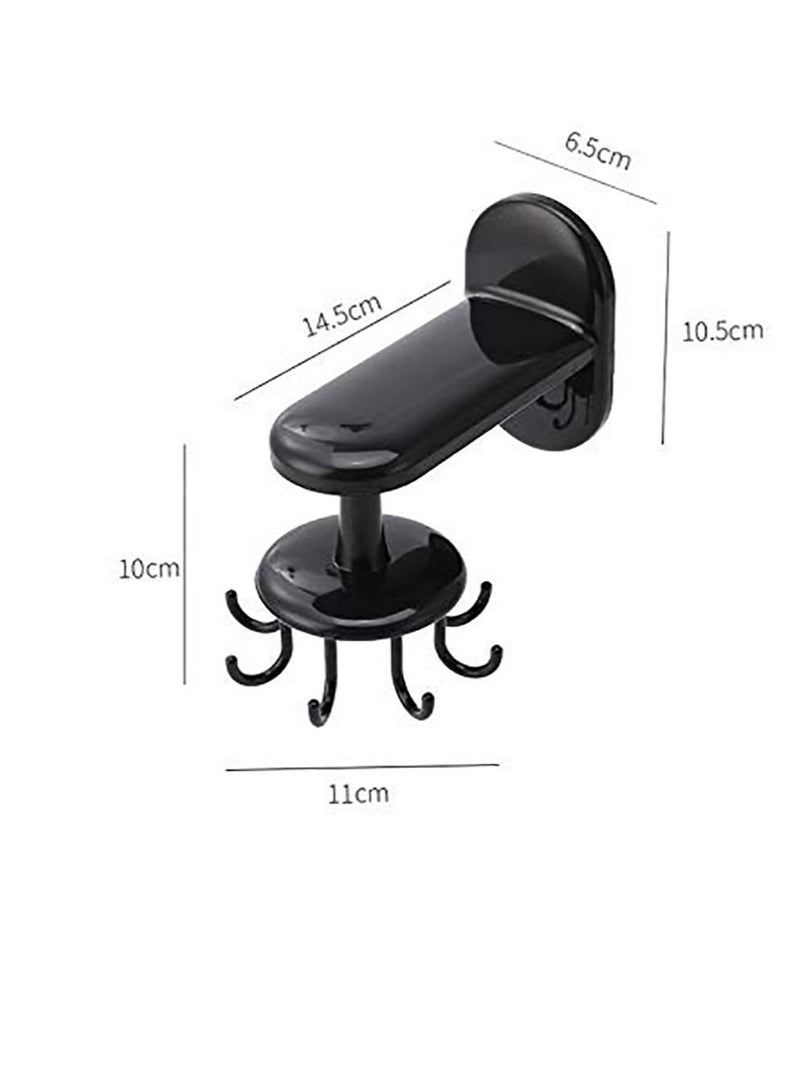 Kitchen 360°Rotating Hanging Holder Sink Caddy Organizer Drain Rack for Accessories Dishwashing Liquid Drainer Bottle Brush Storage - Image 5