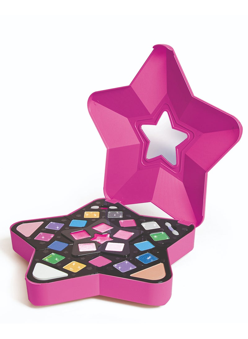 Clementoni Crazy Chic Superstar Make Up | Make Up Toy Kit | Do it Youself | Pretend Play | Arts & Crafts | Easy to Use | Develops Fine Motor Skills & Creativity | Colorful | Fashionable | Perfect Gift for Fashion Lovers! - Image 3
