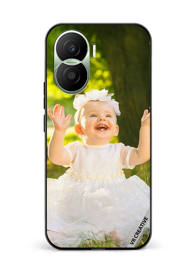 VR CREATIVE Protective Case Cover For Honor Play7T Pro Princess Baby Girl Design Multicolour - Image 1