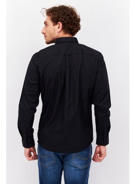 Men Regular Fit Embroidered Long Sleeves Casual Shirt, Black - pzsku/Z3F5C2E67F022DAD7F968Z/45/_/1737728188/7b031ed7-d05e-4541-a1ee-299f841ad1c1