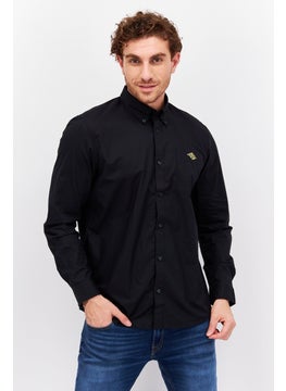 Men Regular Fit Embroidered Long Sleeves Casual Shirt, Black - pzsku/Z3F5C2E67F022DAD7F968Z/45/_/1737728269/a02037e9-98a0-45ff-8d25-e6577db4bbc8