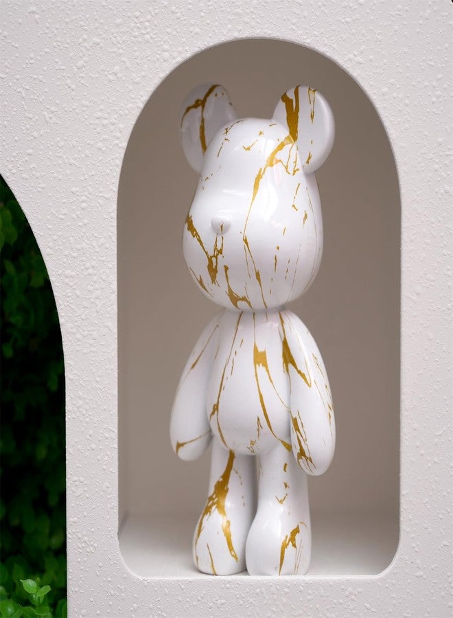 Coniuty Resin Bear Statue Decor for Home, Animal Sculpture Ornament for Indoor Room (Type A) - Image 3