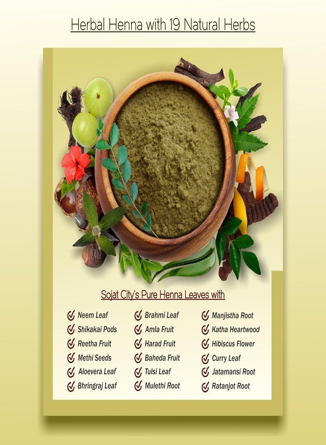 IYUSH Herbal Ayurveda Amla Powder with Indigo Powder for Hair and Herbal Henna Powder for Hair Colour - 750gm | Natural Hair Colour | Hair Mask for Dry and Frizzy Hair | Hair Volume Powder |250gm each - Image 2